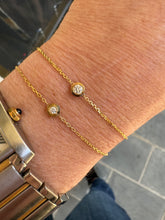 Load image into Gallery viewer, Bezel set diamond bracelet

