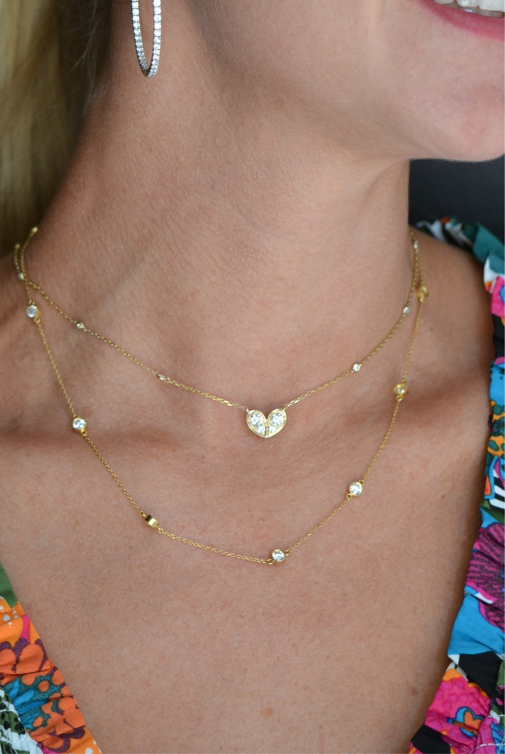 Diamond Heart Necklace
