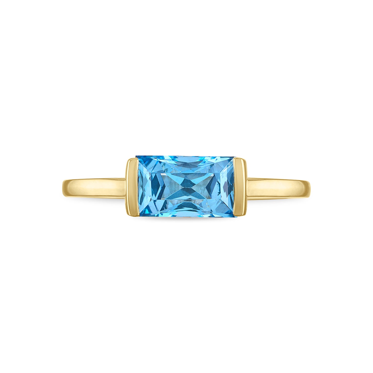Bonbon ring, Topaz