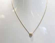 Load image into Gallery viewer, Bezel set diamond necklace
