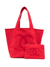 Load image into Gallery viewer, Chanel beach bag set + towel
