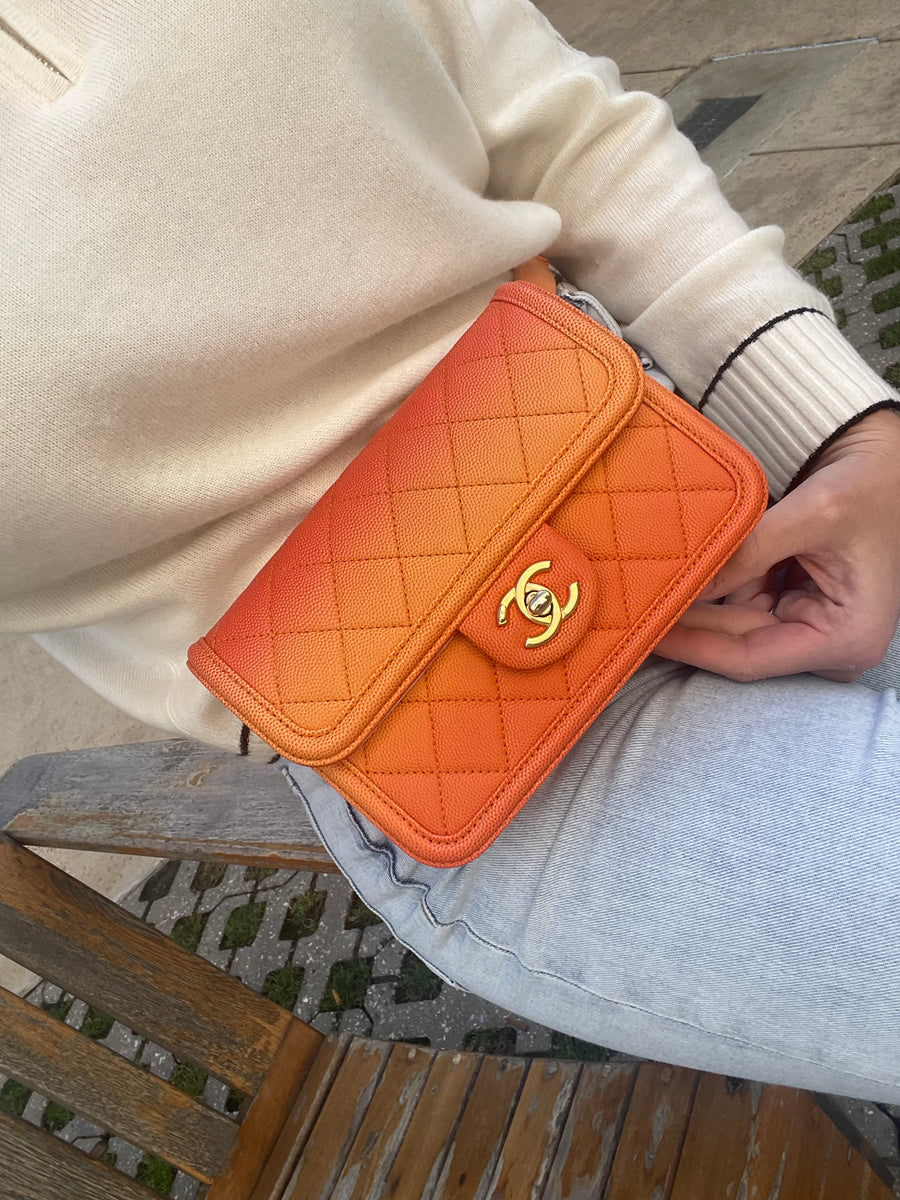 Chanel Ombre Sunset On The Sea Belt Bag